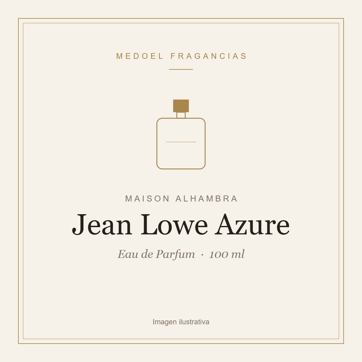 Maison Alhambra Jean Lowe Azure