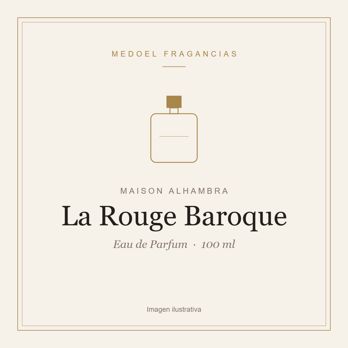 Maison Alhambra La Rouge Baroque