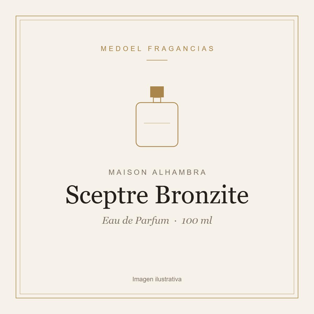 Maison Alhambra Sceptre Bronzite